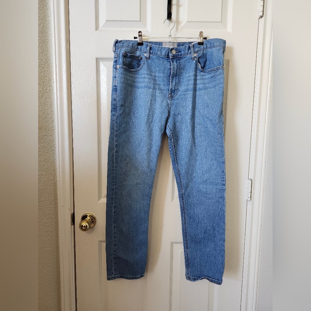 Everlane Light Blue Straight Leg Jeans